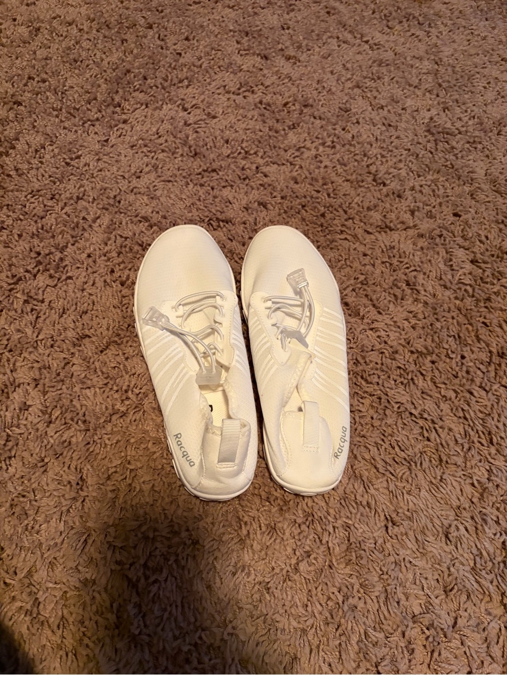 Women's White Slip-On water Shoes size 35